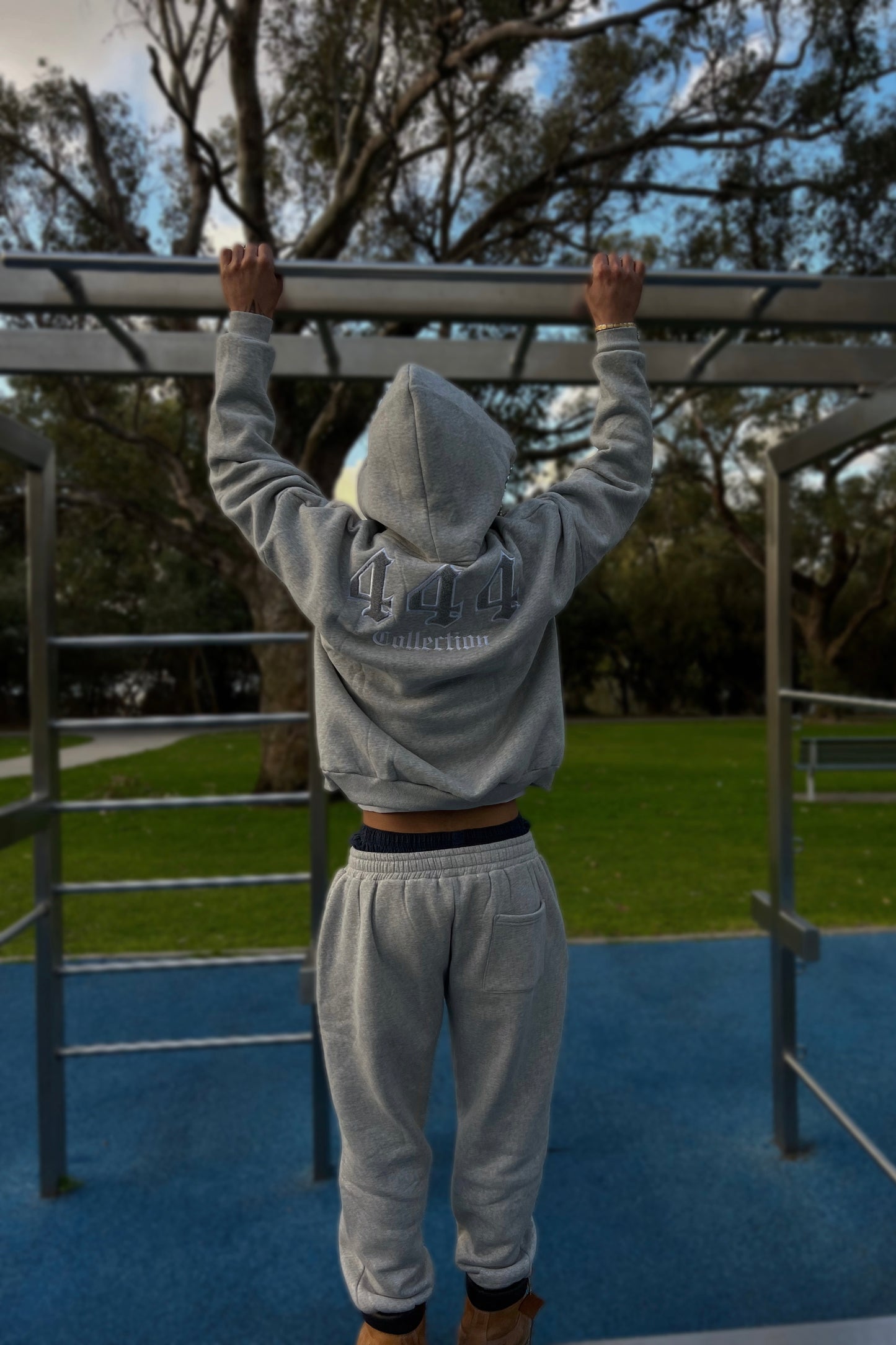 Grey hoodie