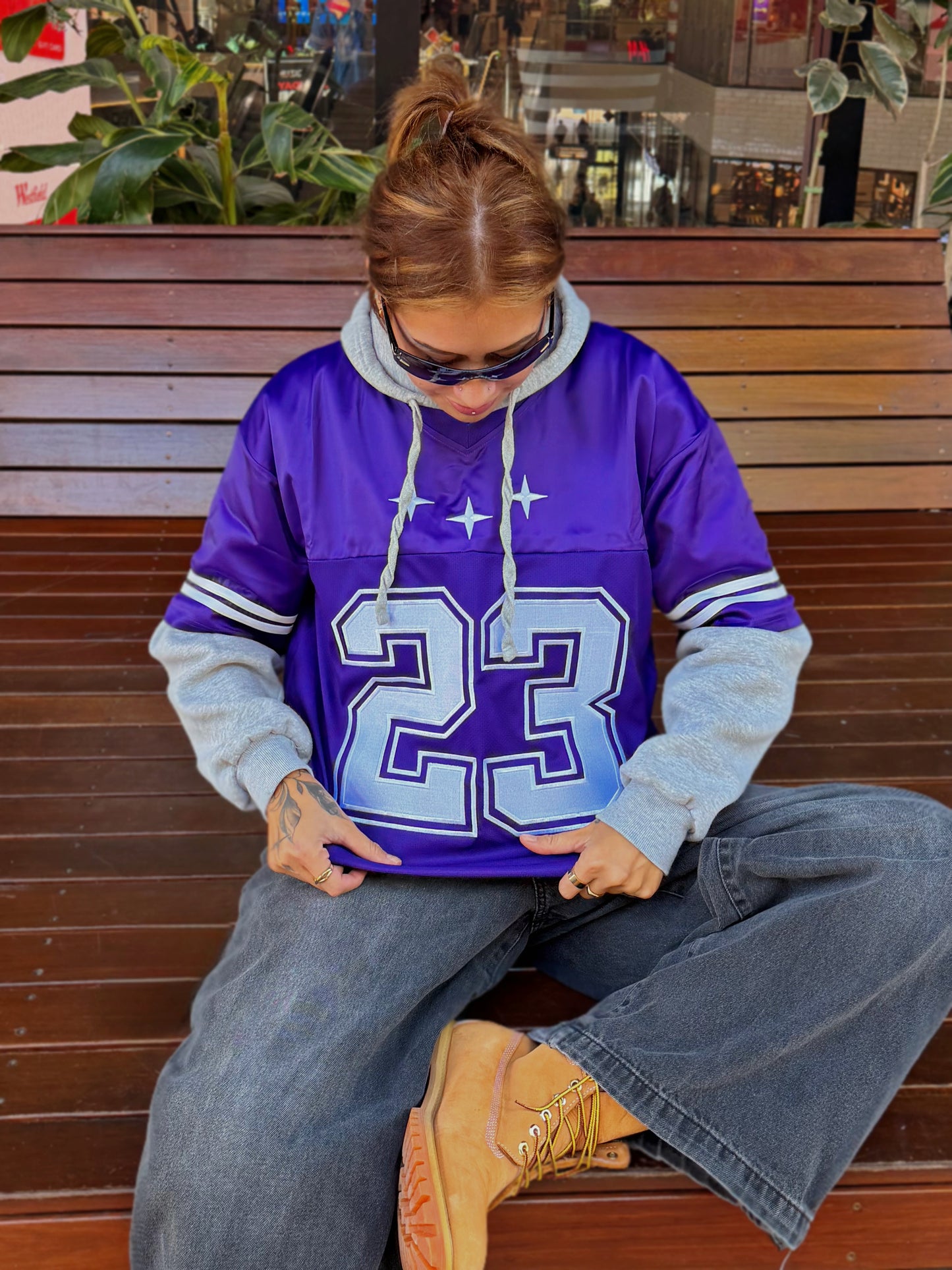 Purple Triple Star Jersey