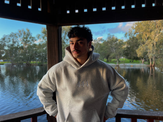 Grey hoodie