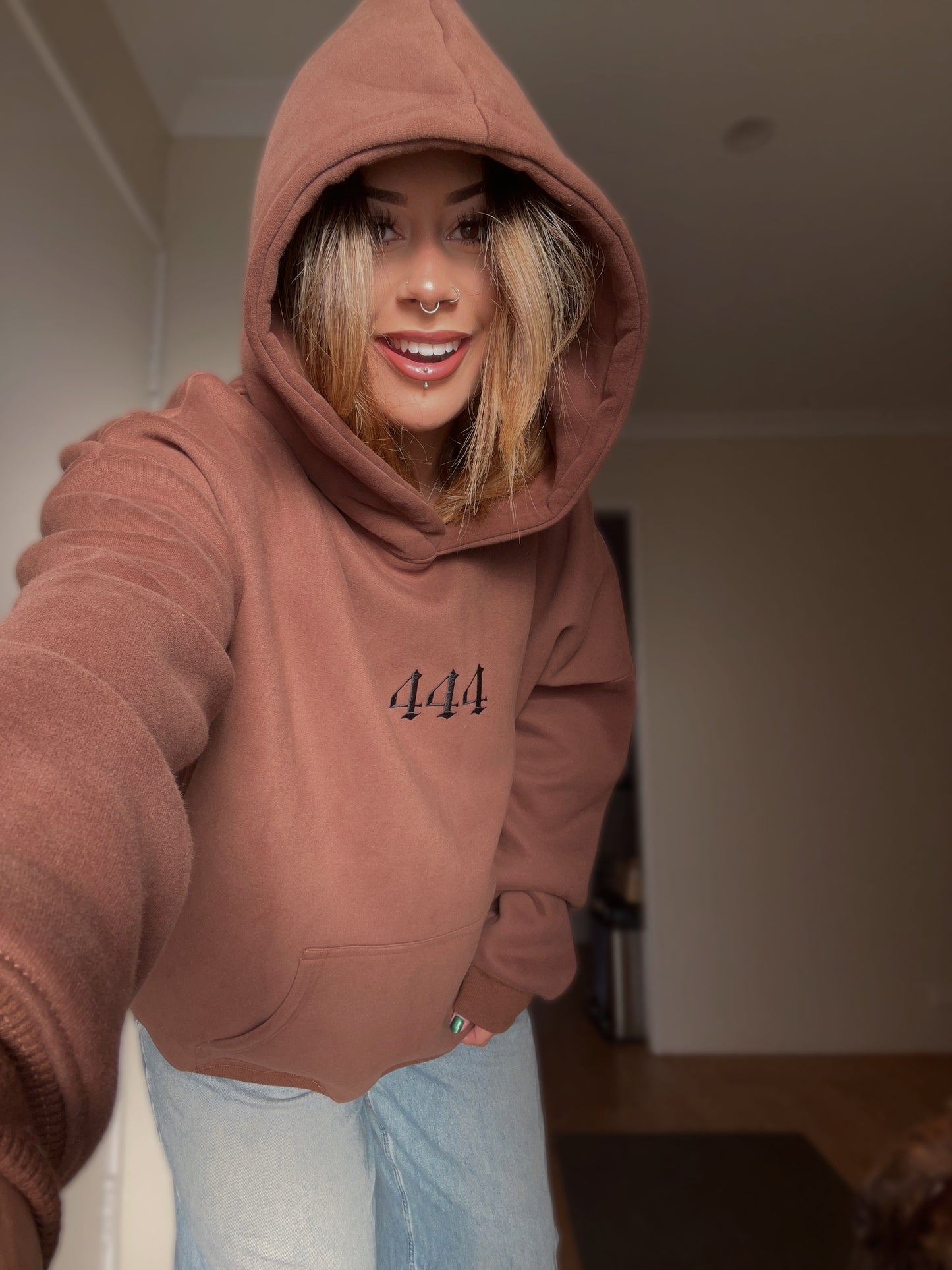 Mocha hoodie